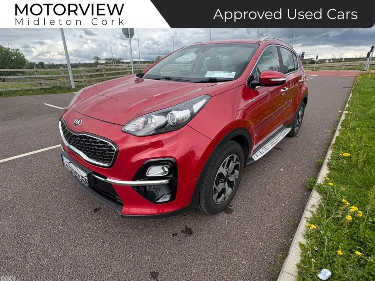 Kia Sportage SUV, Diesel, 2019, Red