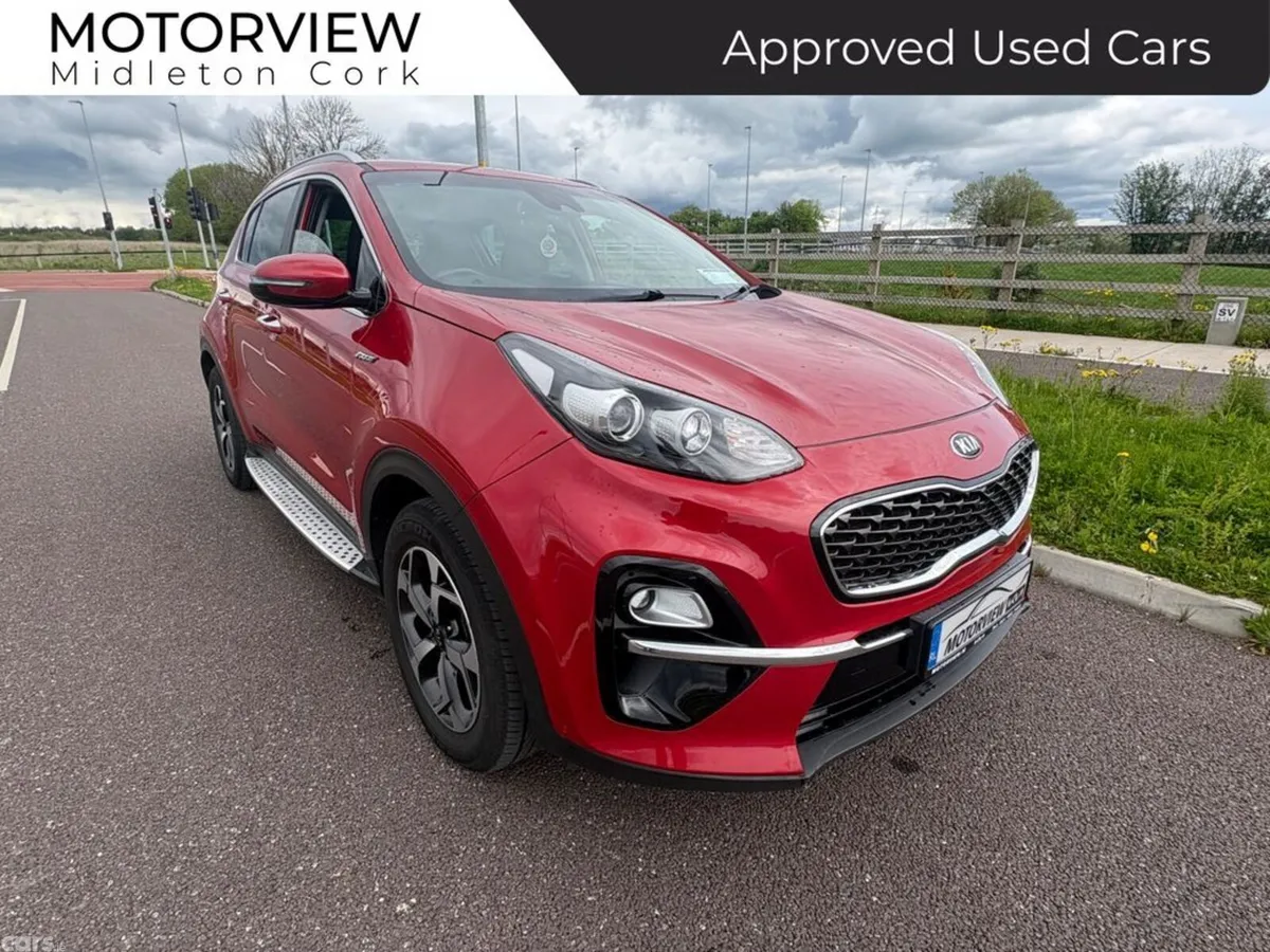 Kia Sportage SUV, Diesel, 2019, Red