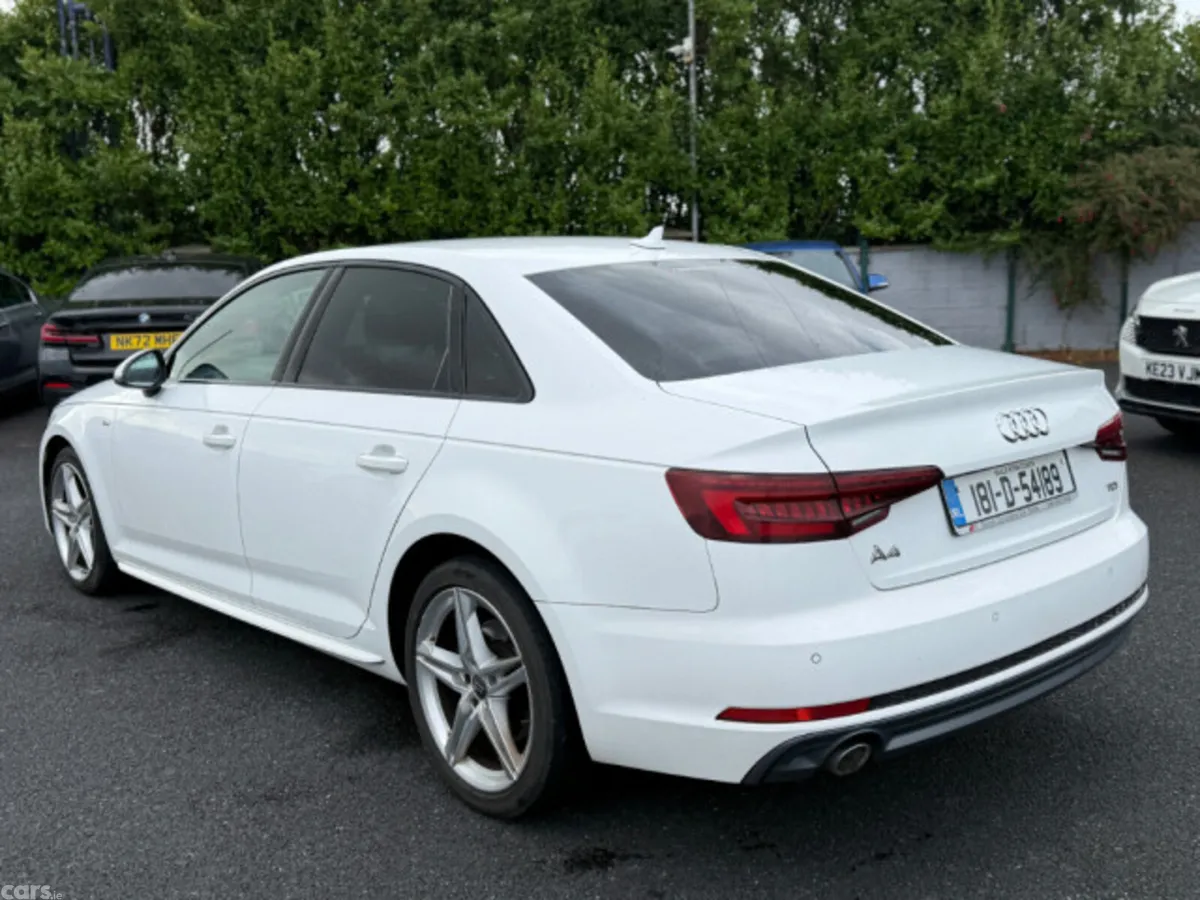 Audi A4 Saloon, Diesel, 2018, White