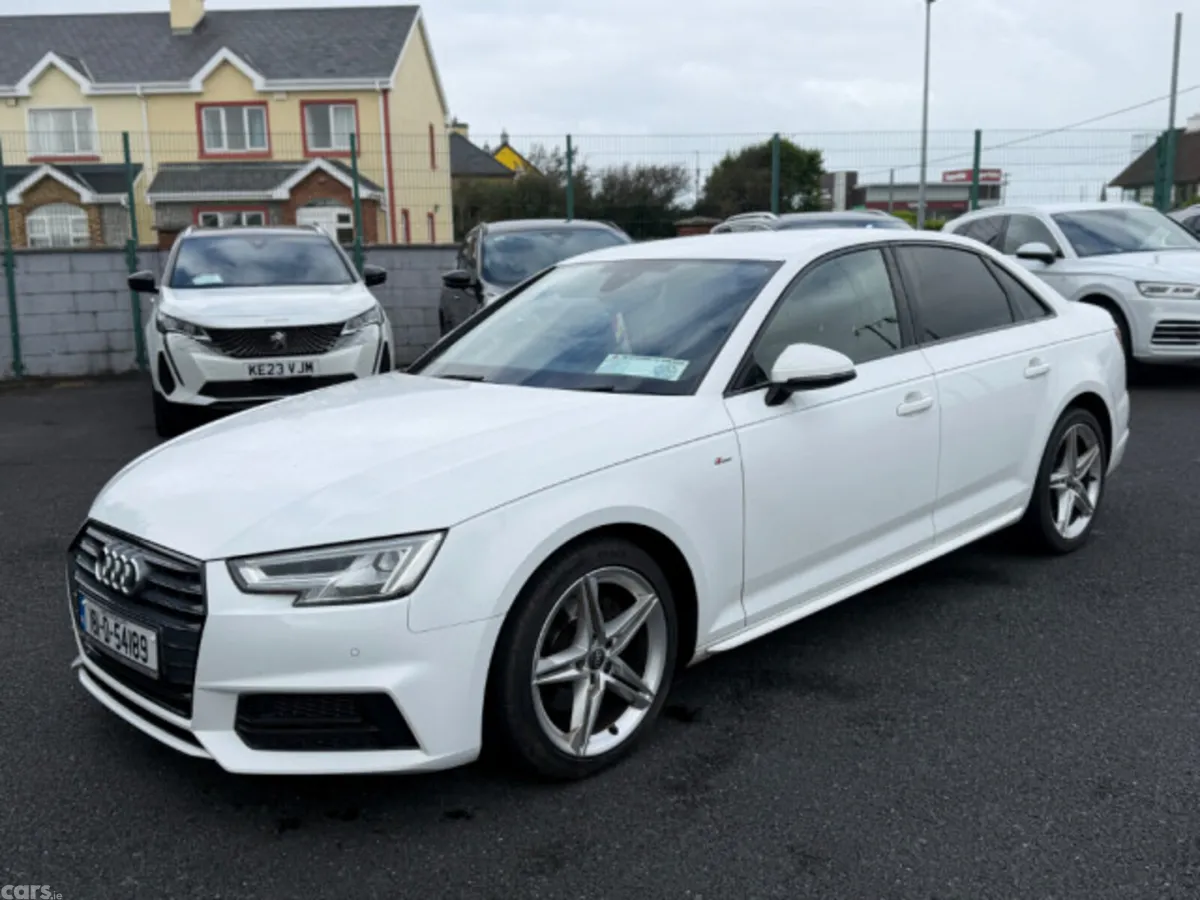 Audi A4 Saloon, Diesel, 2018, White
