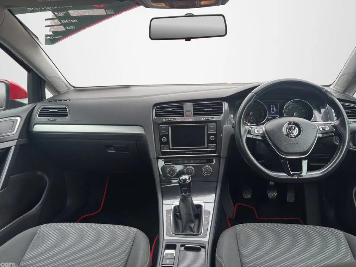 Volkswagen Golf Estate, Diesel, 2019, Red