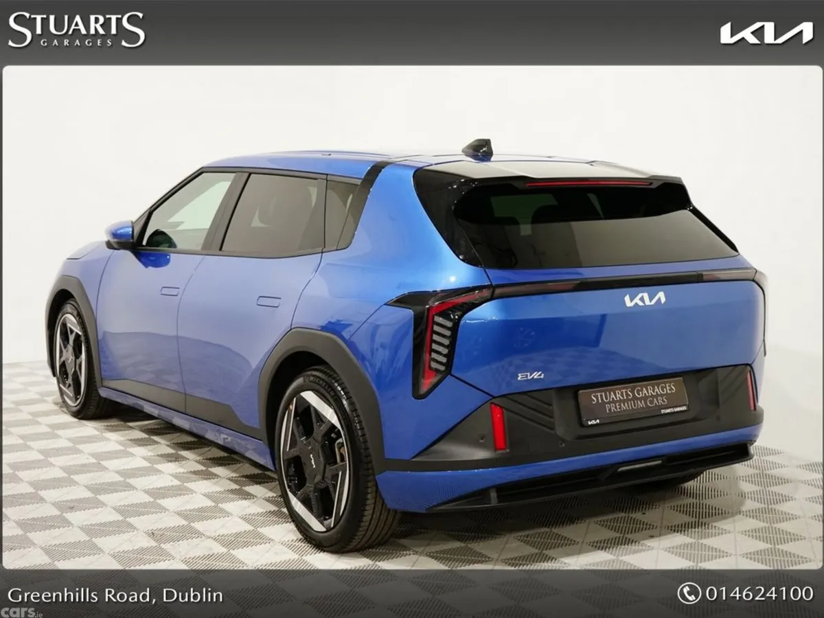 Kia EV4 Hatchback, Electric, 2027, Blue