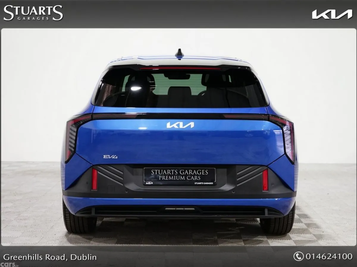 Kia EV4 Hatchback, Electric, 2027, Blue