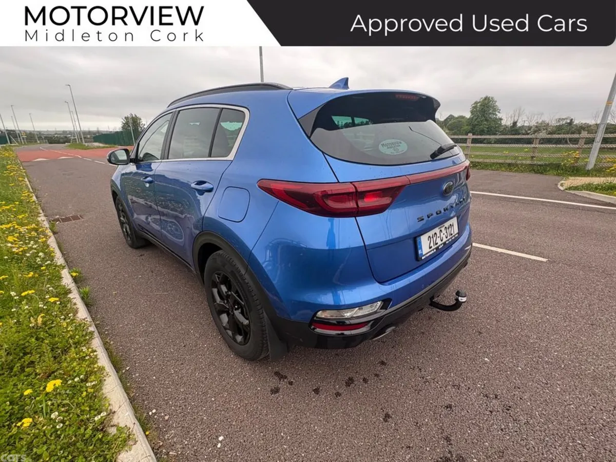 Kia Sportage SUV, Diesel Hybrid, 2021, Blue