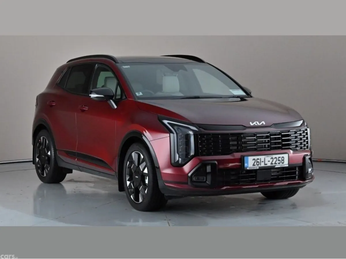 Kia Sportage SUV, Diesel Hybrid, 2026, Red