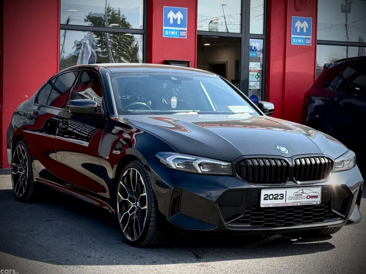 BMW 3-Series Saloon, Petrol Hybrid, 2023, Black