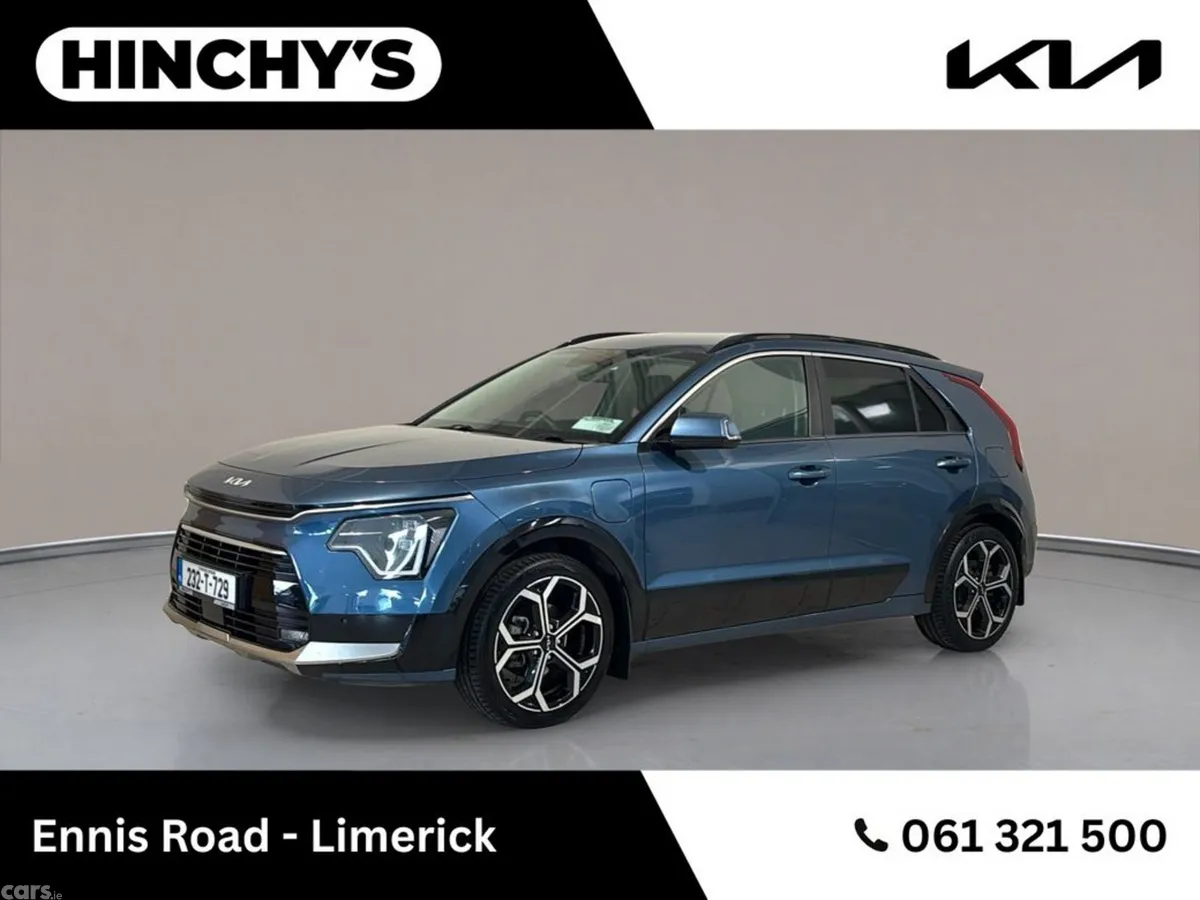 Kia Niro Hatchback, Petrol Plug-in Hybrid, 2023, Blue