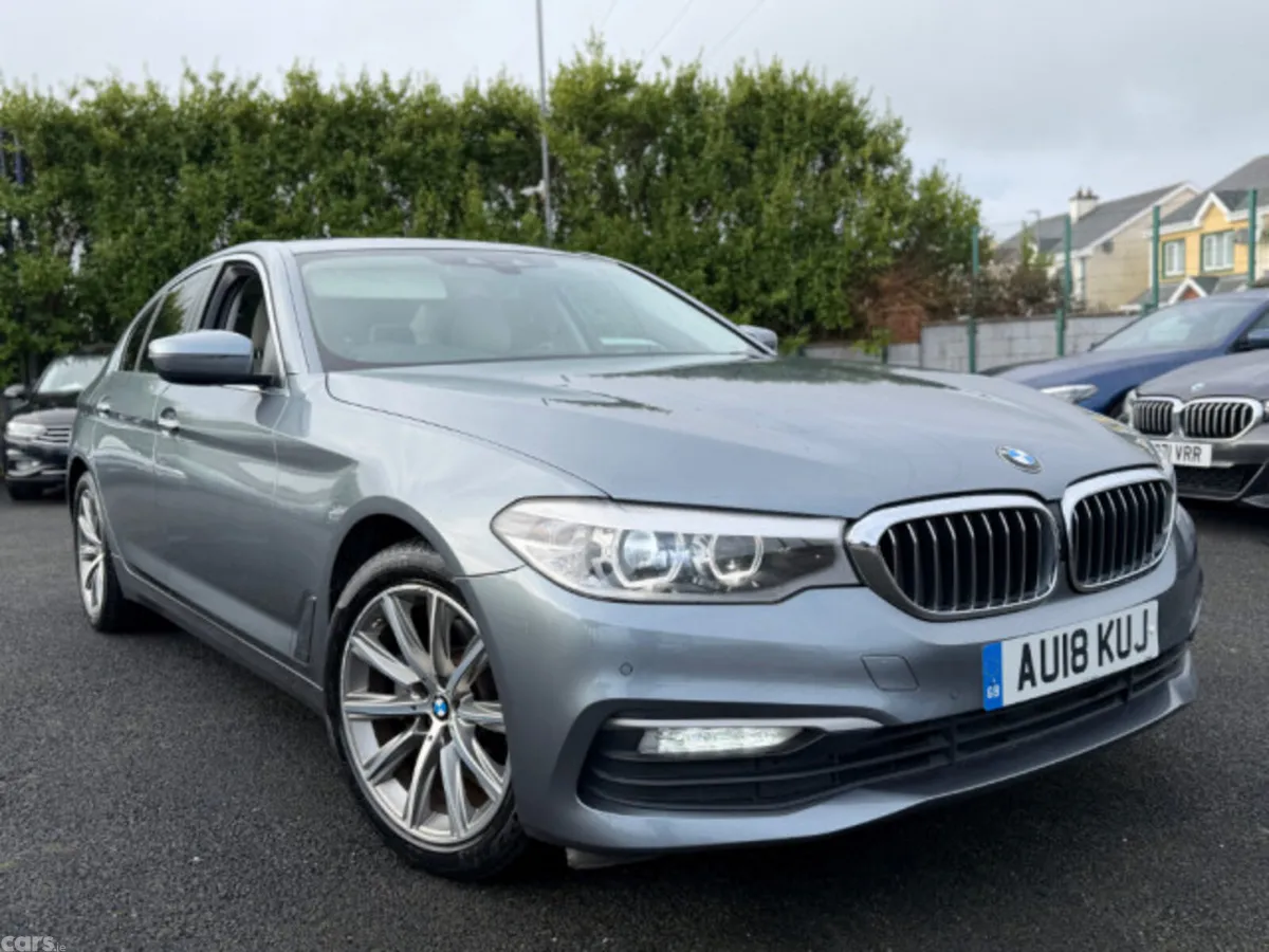 BMW 5-Series Saloon, Diesel, 2018, Blue