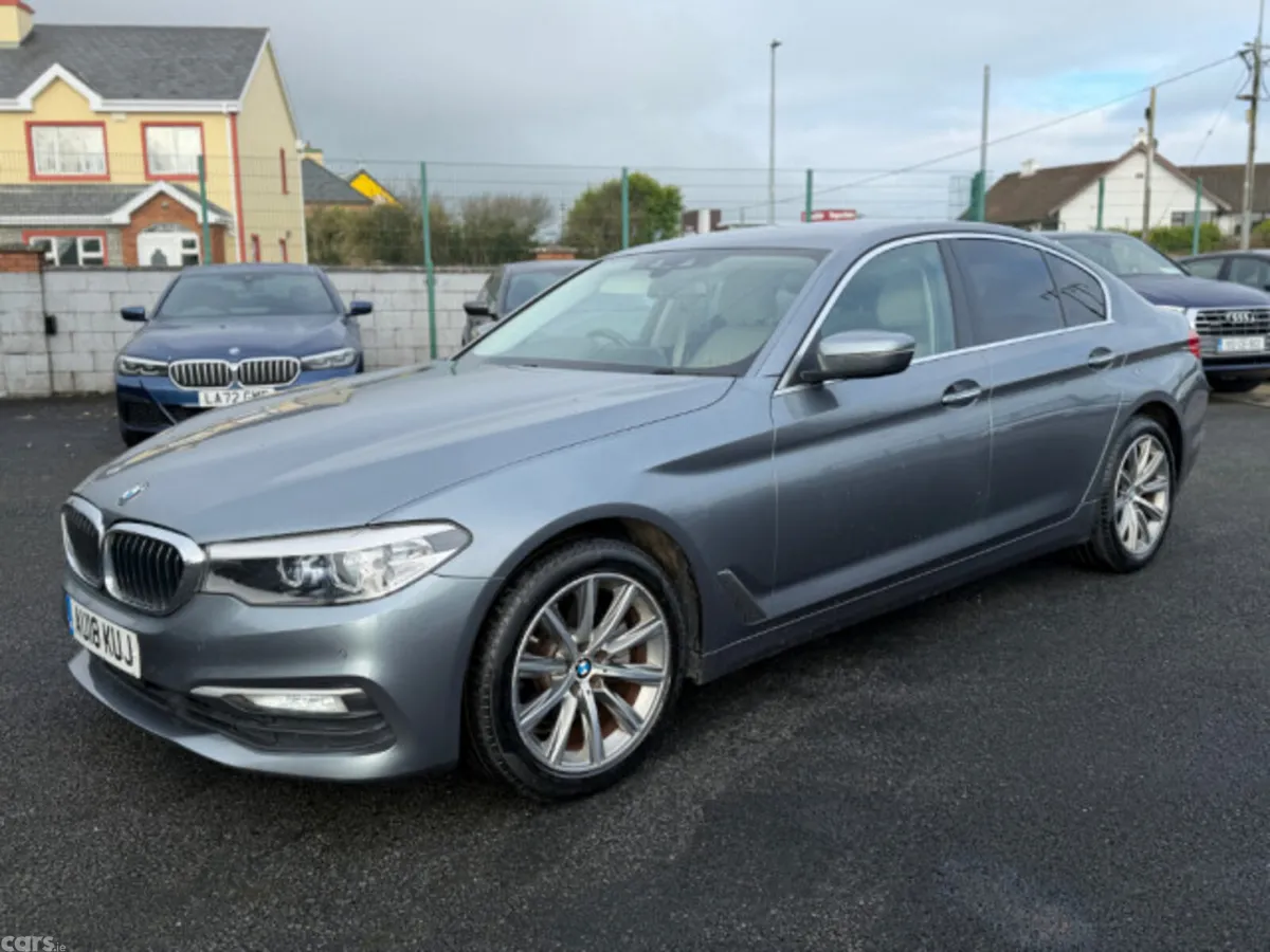 BMW 5-Series Saloon, Diesel, 2018, Blue