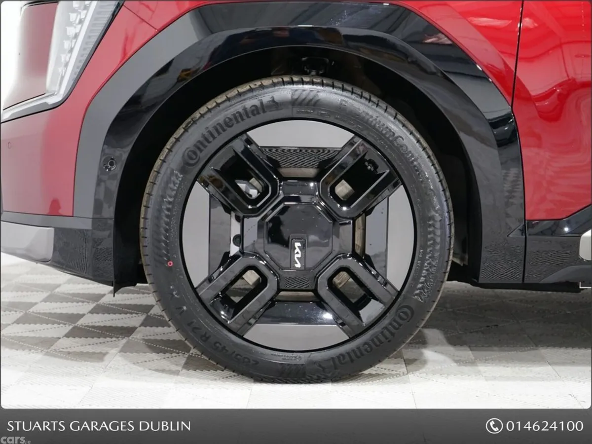 Kia EV9 SUV, Electric, 2027, Red