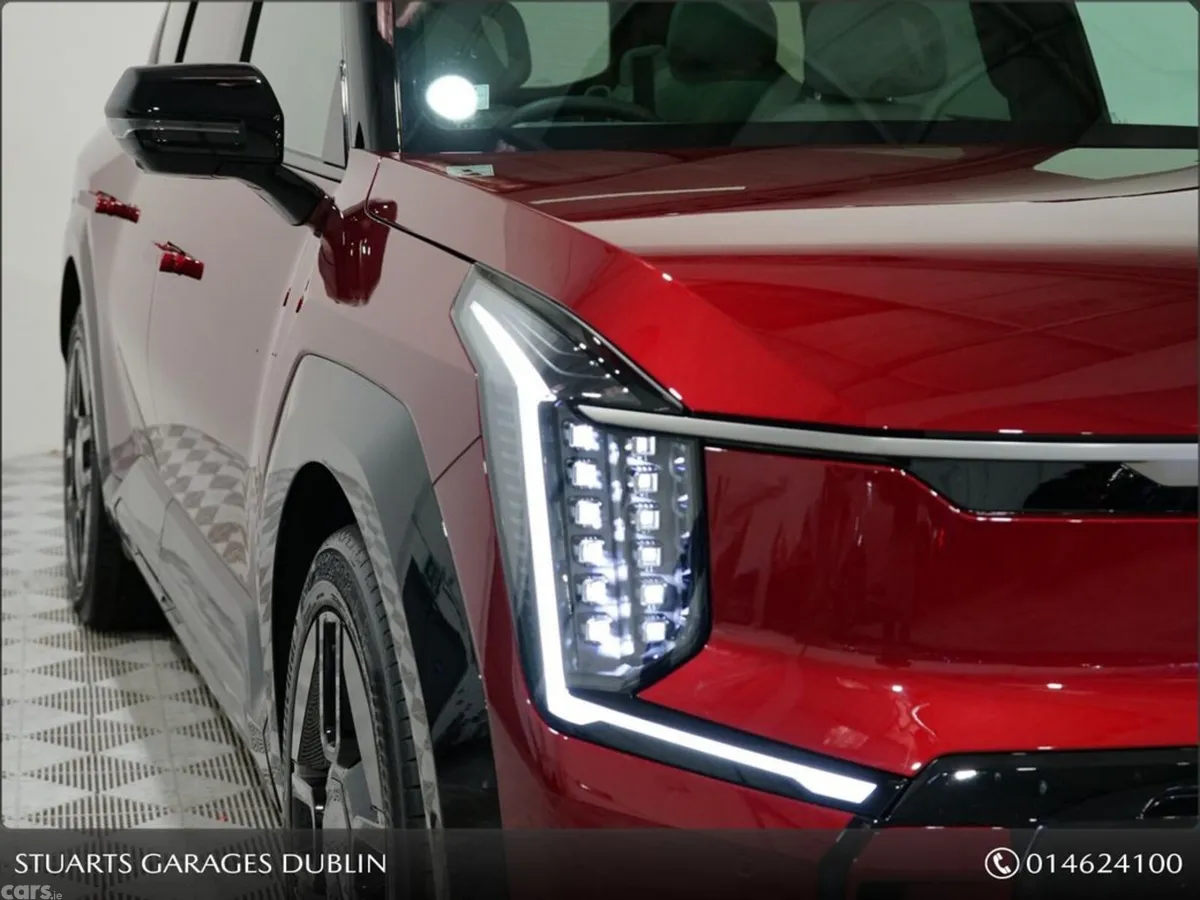 Kia EV9 SUV, Electric, 2027, Red