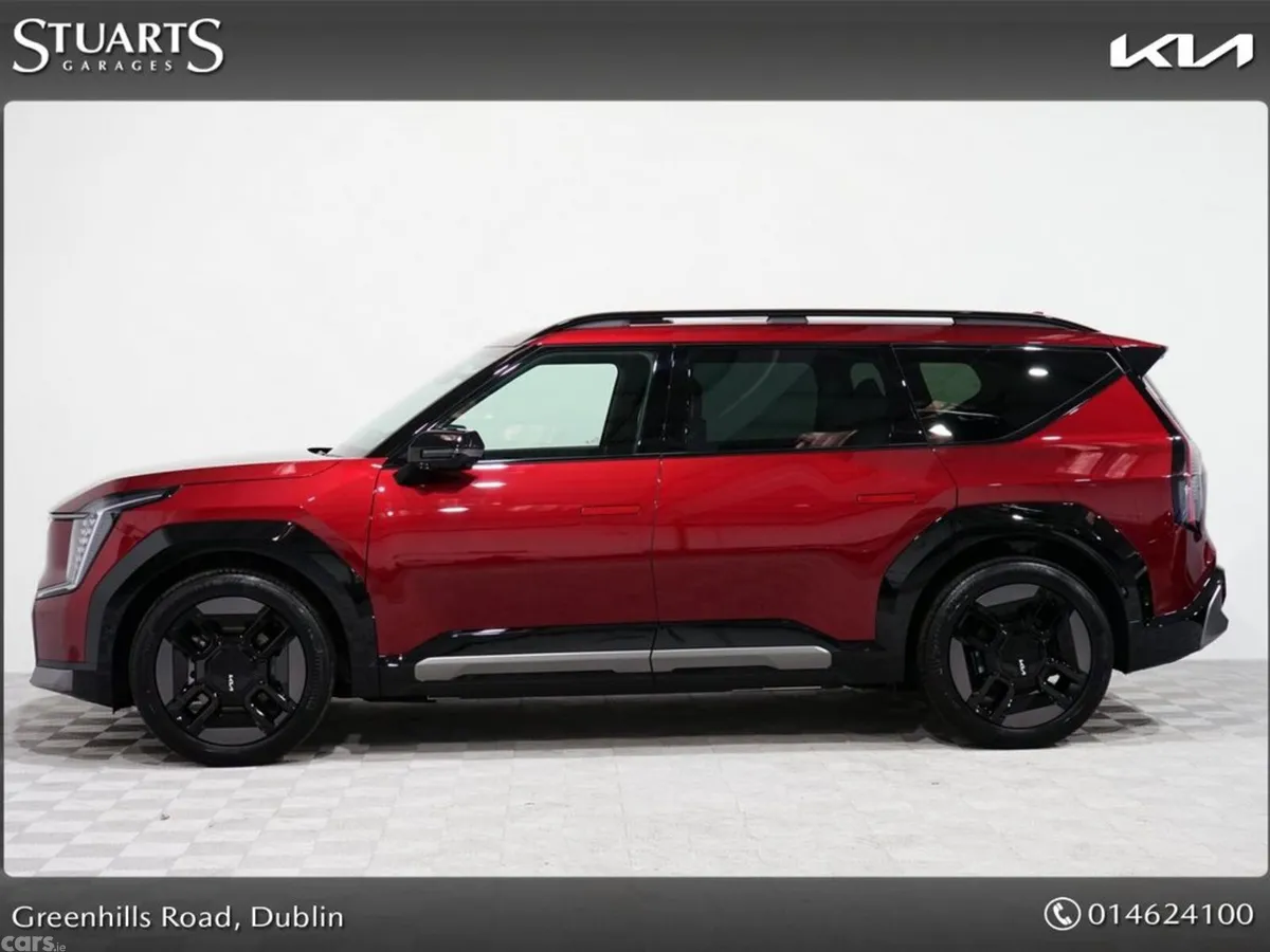 Kia EV9 SUV, Electric, 2027, Red