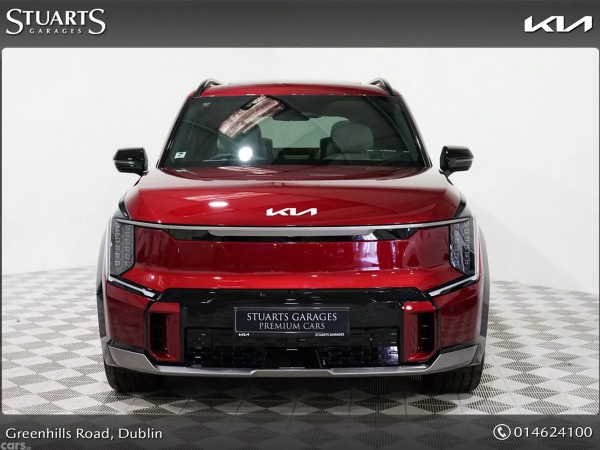 Kia EV9 SUV, Electric, 2027, Red