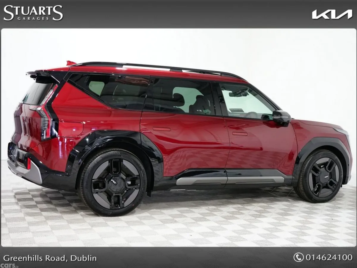 Kia EV9 SUV, Electric, 2027, Red