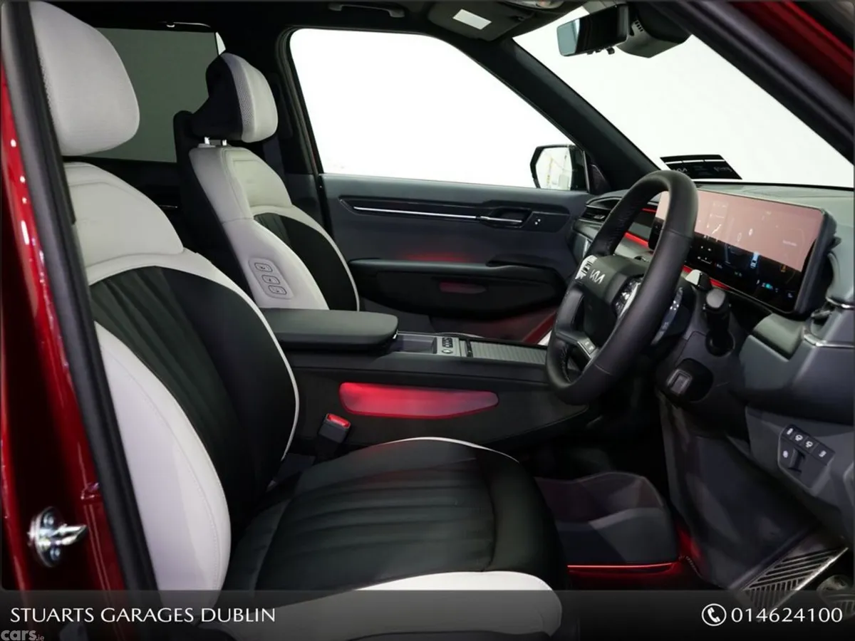 Kia EV9 SUV, Electric, 2027, Red