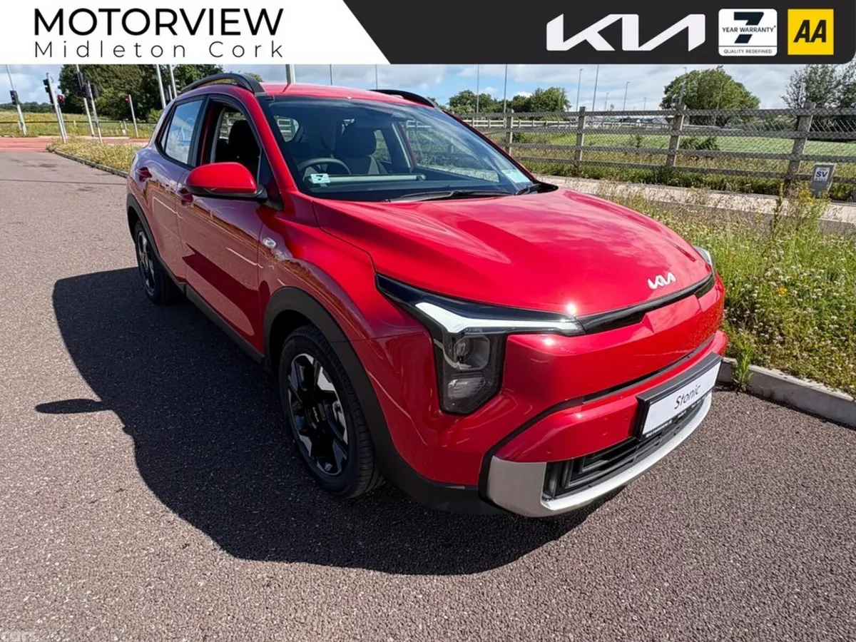 Kia Stonic Hatchback, Petrol, 2027, Red