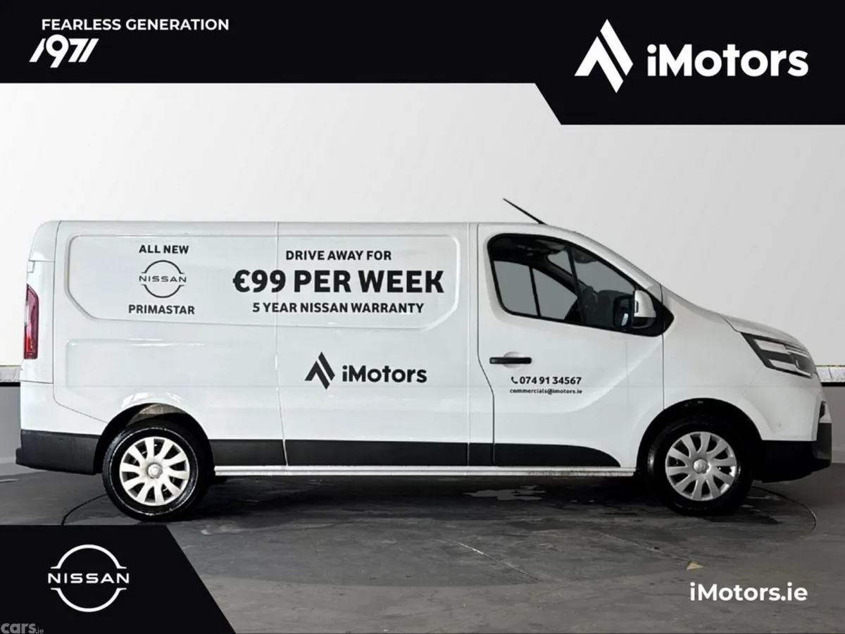 Nissan Primastar Van, Diesel, 2027, White