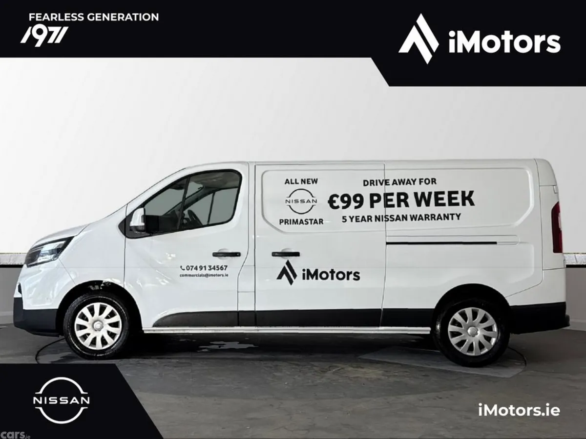 Nissan Primastar Van, Diesel, 2027, White