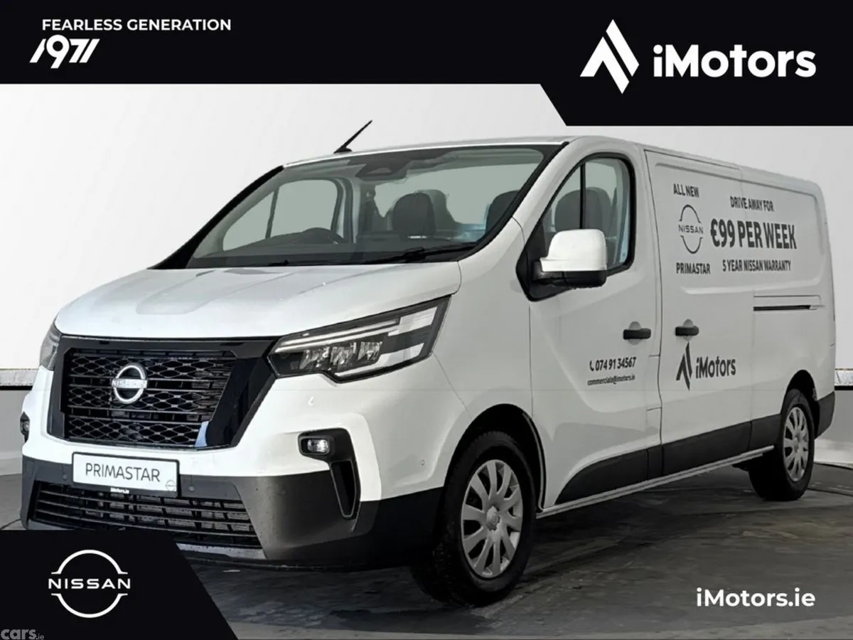 Nissan Primastar Van, Diesel, 2027, White