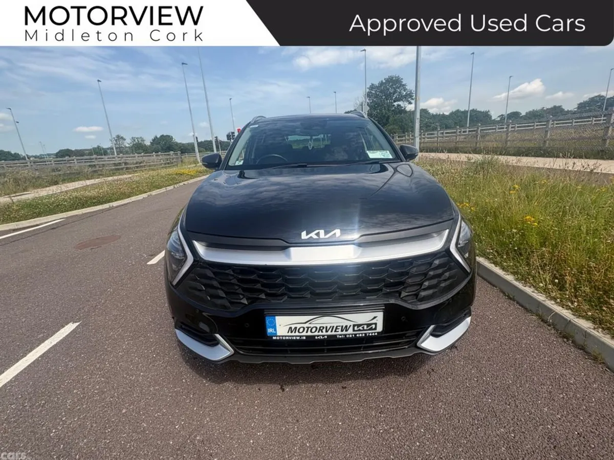Kia Sportage SUV, Diesel Hybrid, 2023, Black