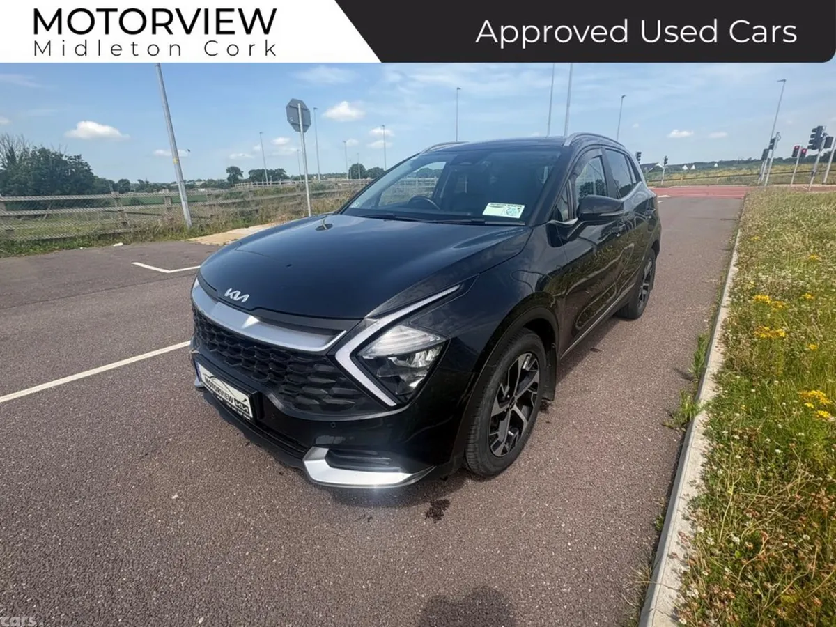 Kia Sportage SUV, Diesel Hybrid, 2023, Black