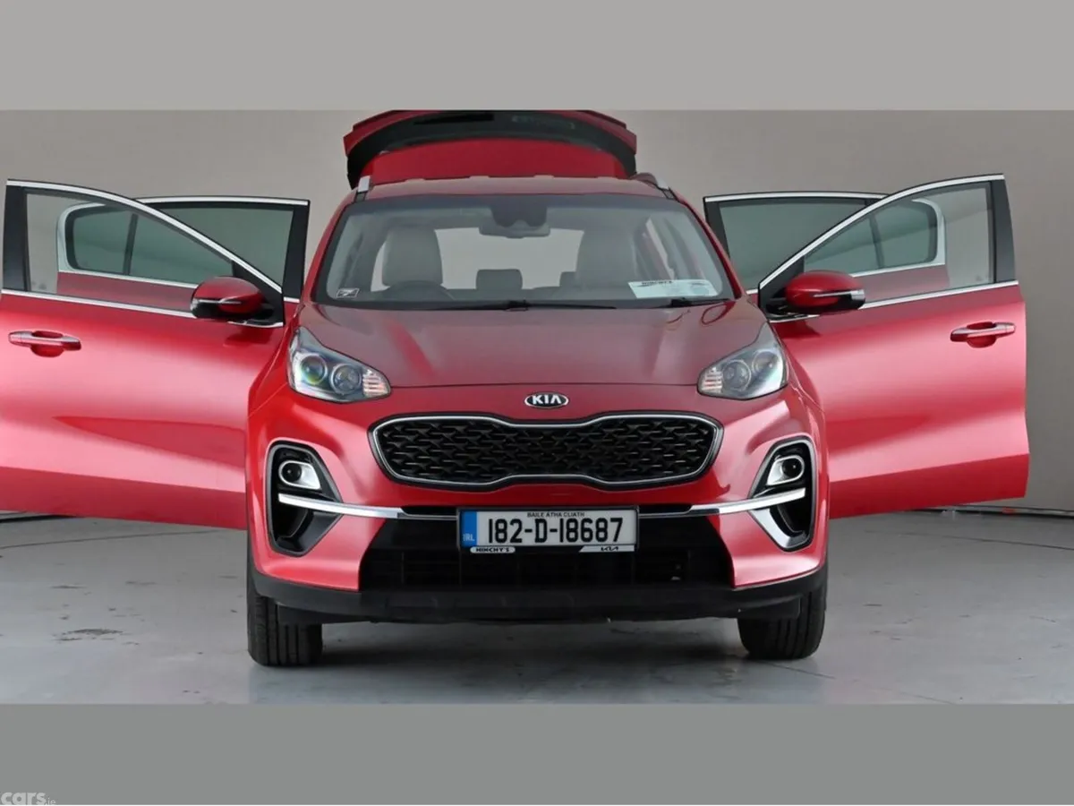 Kia Sportage SUV, Diesel, 2018, Red