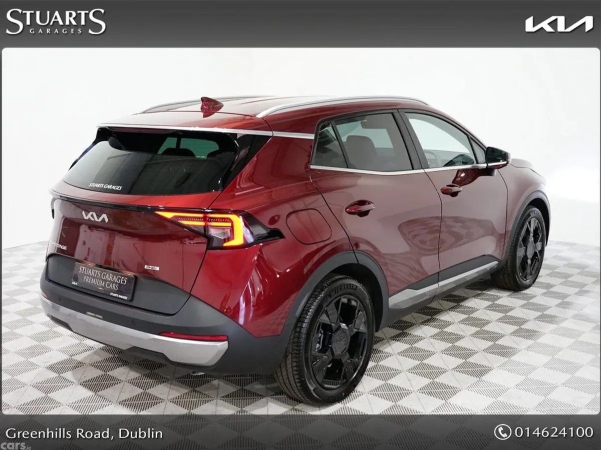 Kia Sportage SUV, Petrol Plug-in Hybrid, 2027, Red