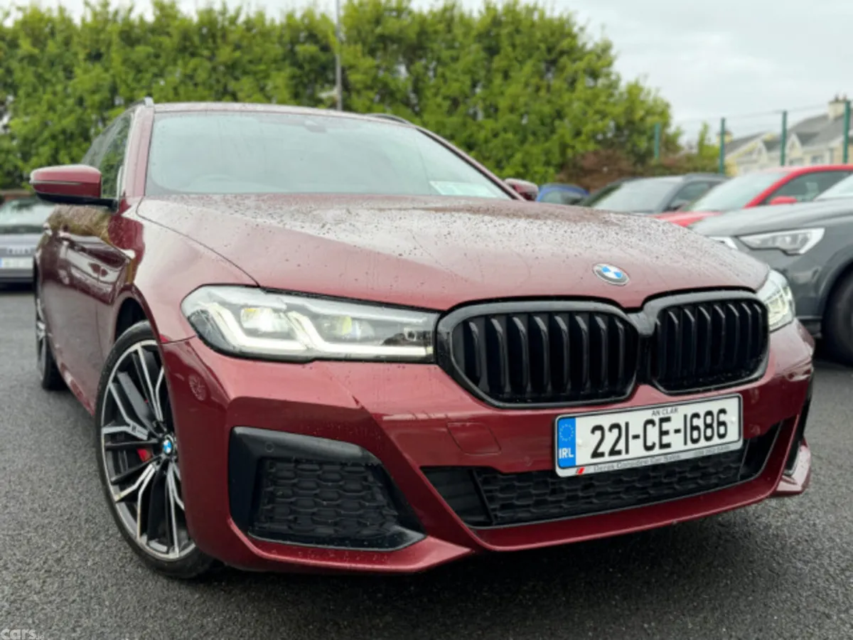 BMW 5-Series Estate, Diesel, 2022, Red