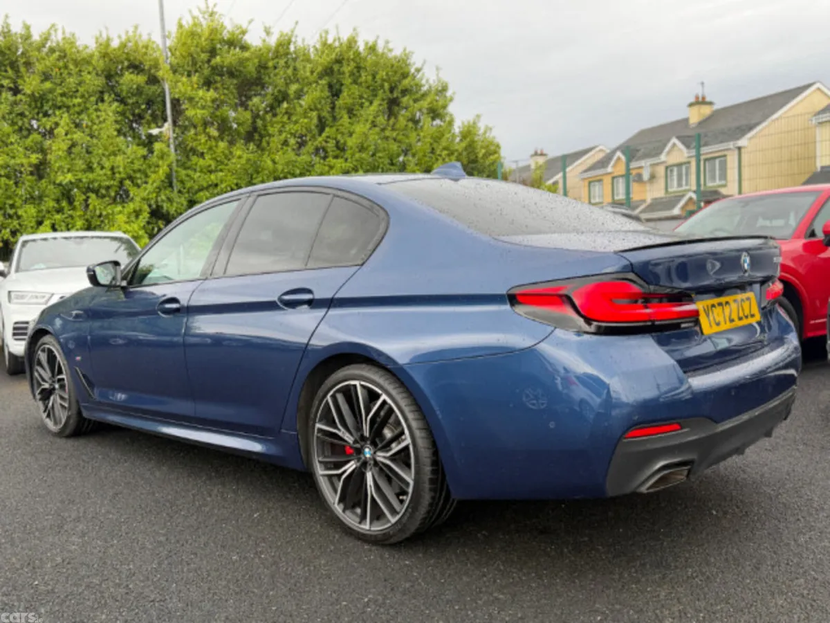 BMW 5-Series Saloon, Diesel, 2022, Blue