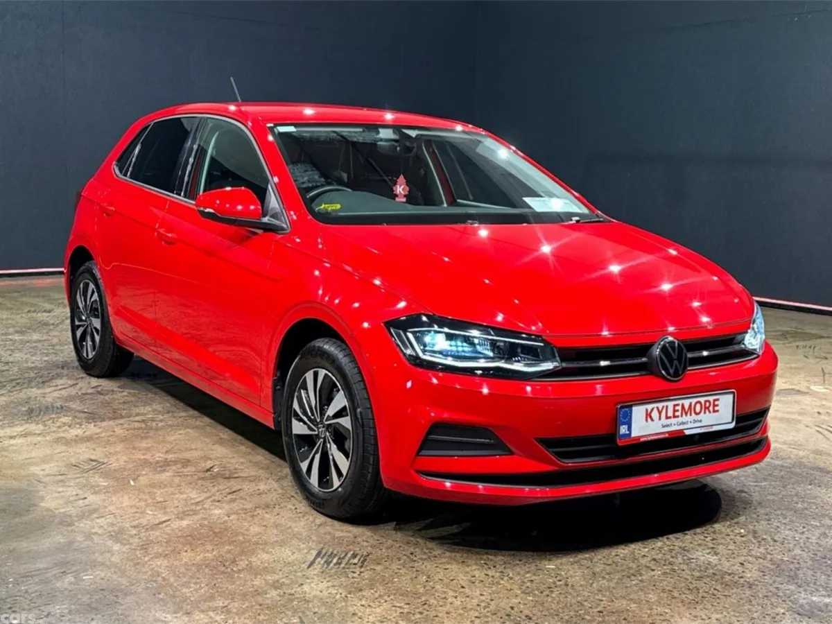 Volkswagen Polo Hatchback, Petrol, 2022, Red