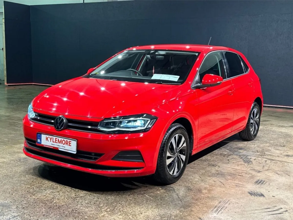 Volkswagen Polo Hatchback, Petrol, 2022, Red
