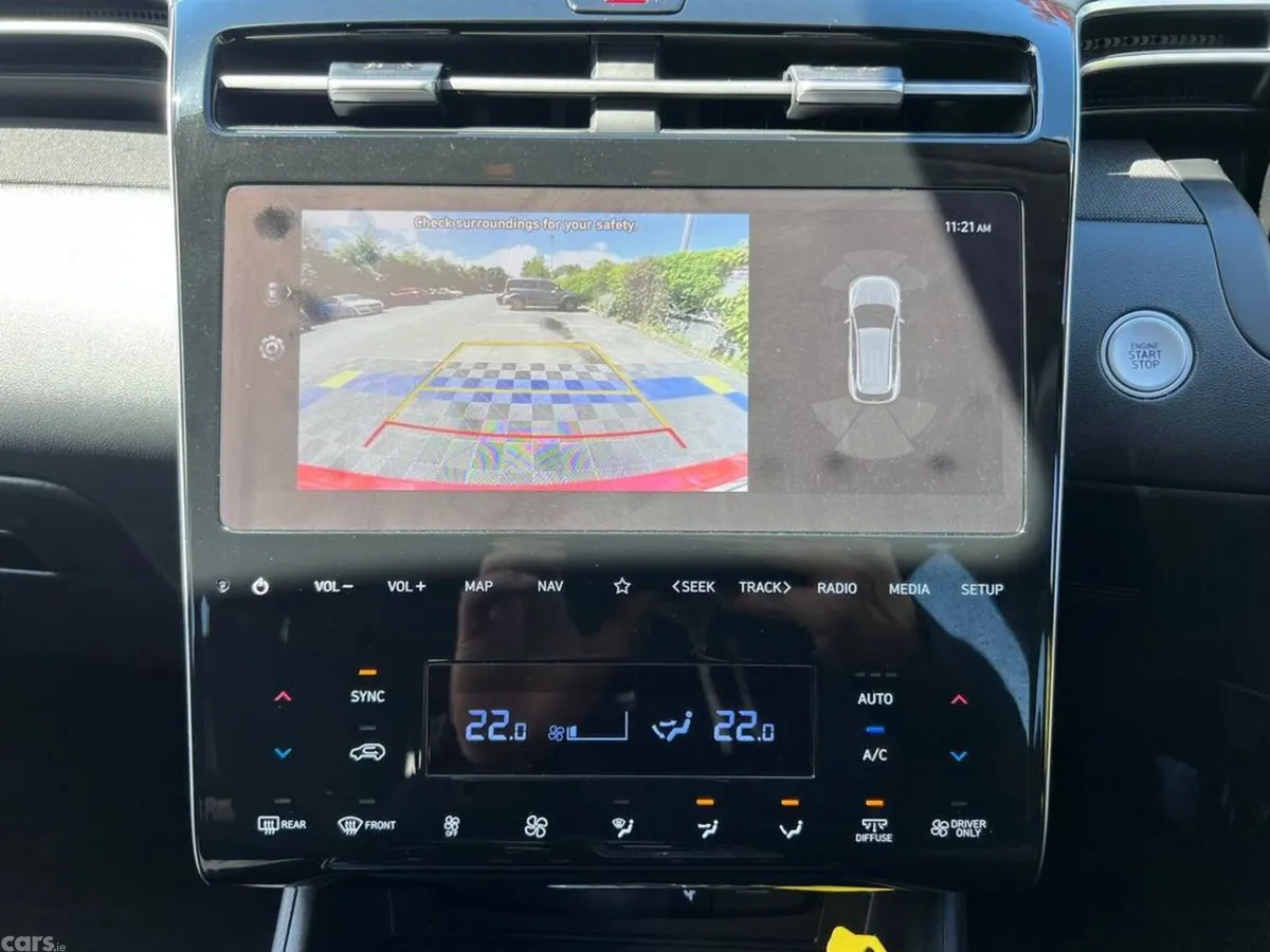 Hyundai Tucson SUV, Petrol Plug-in Hybrid, 2023, Red
