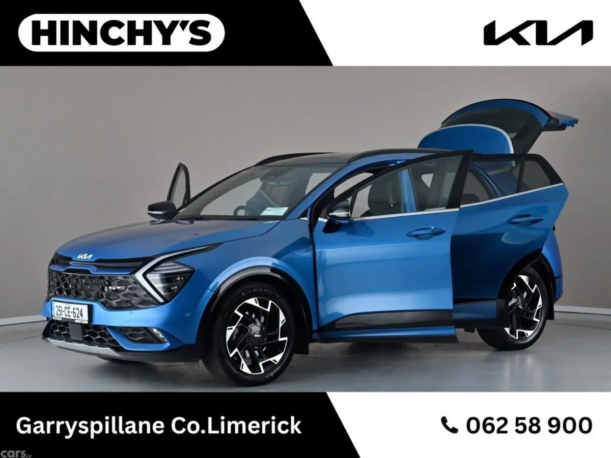 Kia Sportage SUV, Diesel Hybrid, 2025, Blue