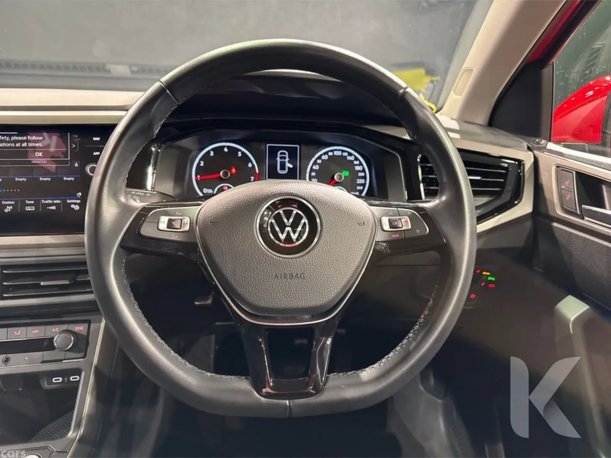 Volkswagen Polo Hatchback, Petrol, 2022, Red