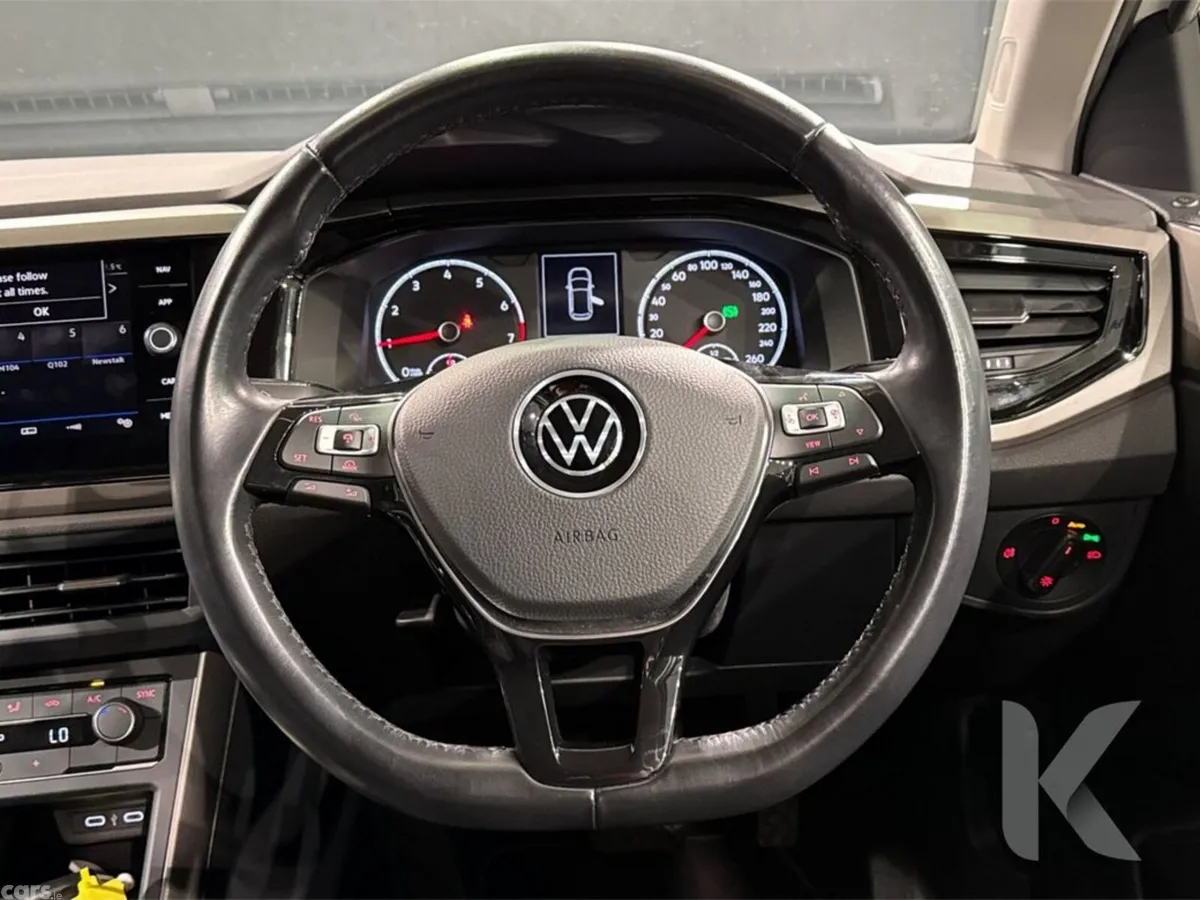 Volkswagen Polo Hatchback, Petrol, 2021, White