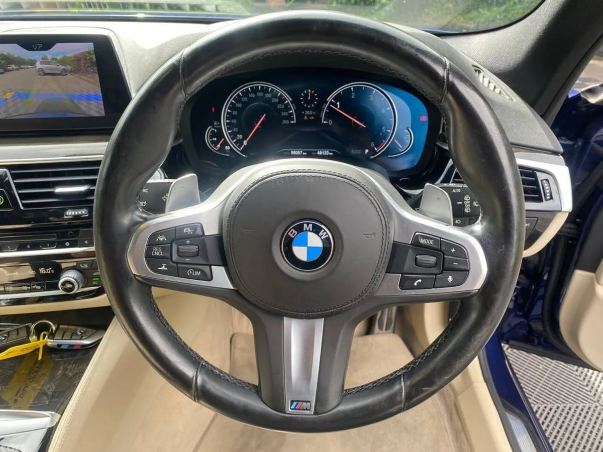 BMW 5-Series Estate, Diesel, 2017, Blue
