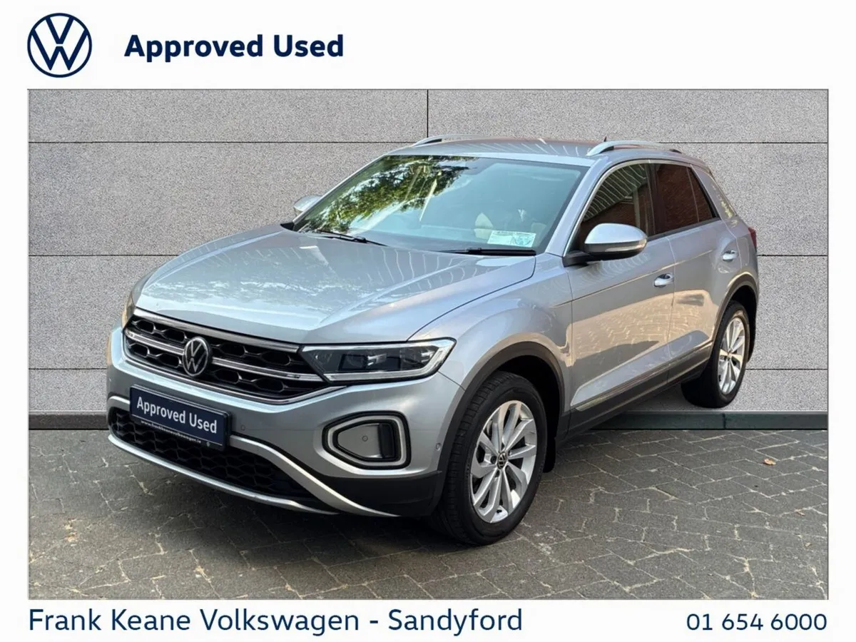 Volkswagen T-Roc SUV, Petrol, 2022, Grey