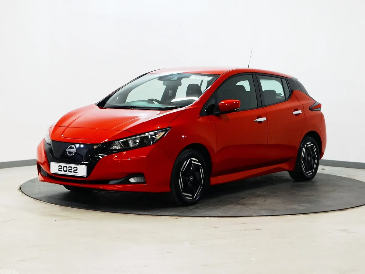 Nissan Leaf Hatchback, Electric, 2022, Red
