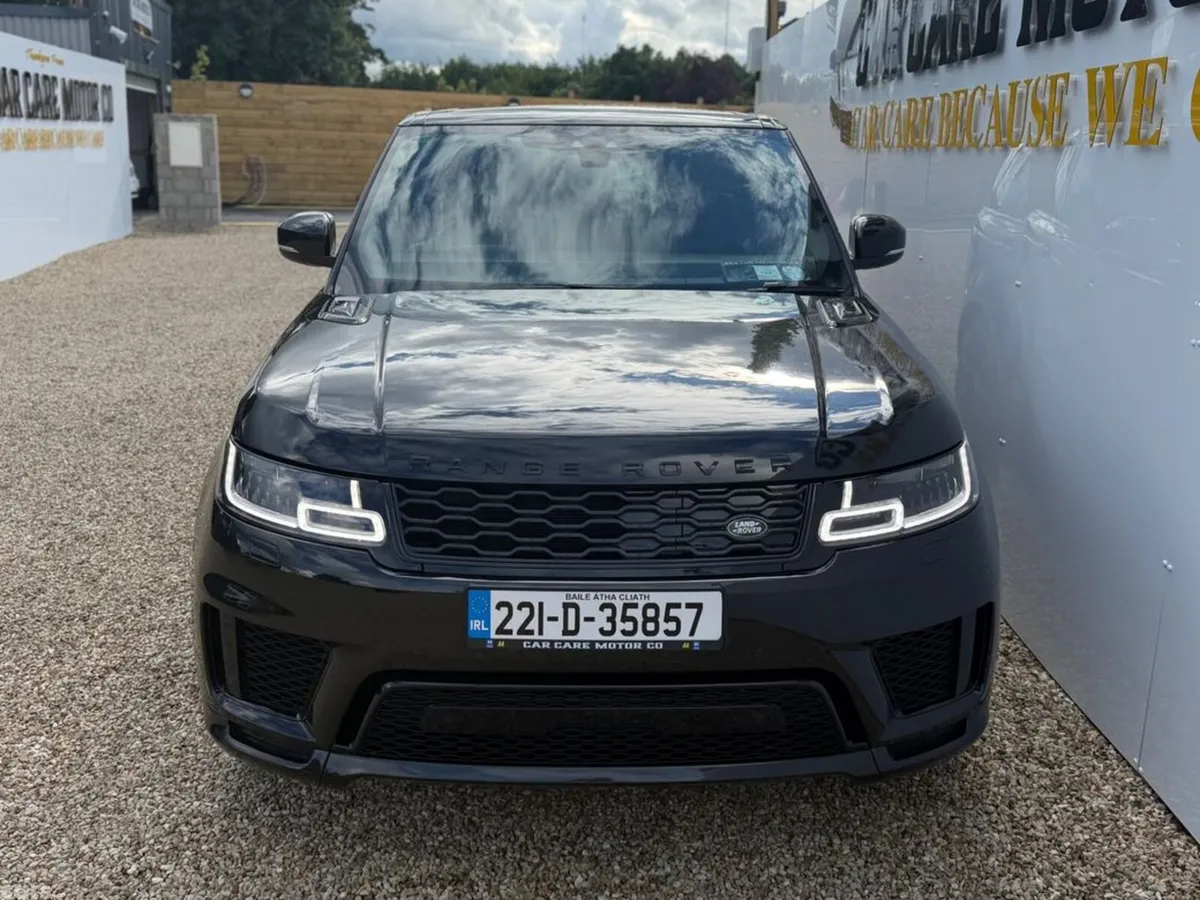 Land Rover Range Rover Sport SUV, Petrol Plug-in Hybrid, 2022, Black