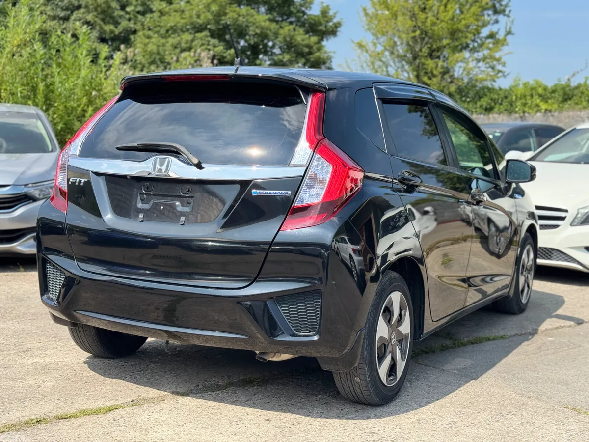 Honda Fit Hatchback, Petrol Hybrid, 2015, Black