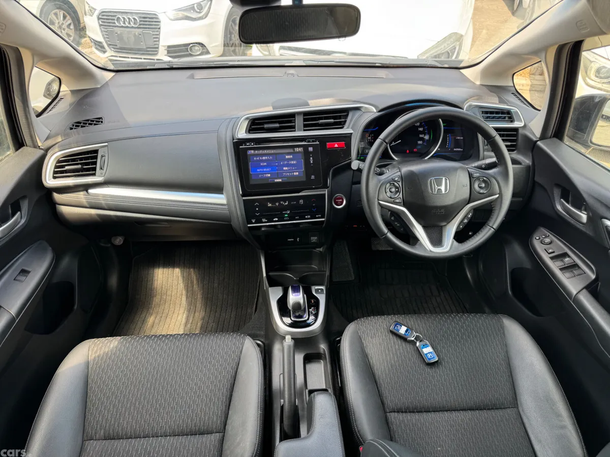 Honda Fit Hatchback, Petrol Hybrid, 2015, Black