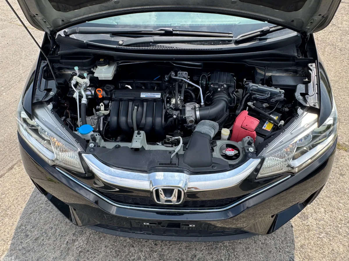 Honda Fit Hatchback, Petrol Hybrid, 2015, Black