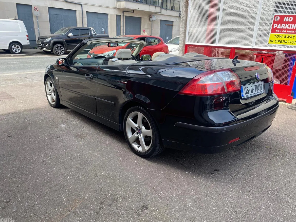 Saab 9-3 Convertible, Petrol, 2005, Black