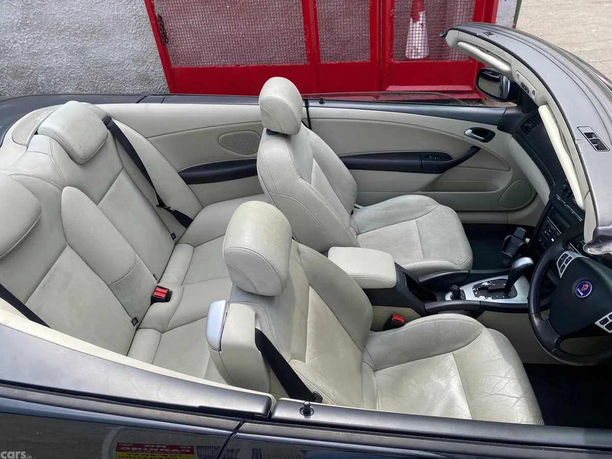 Saab 9-3 Convertible, Petrol, 2005, Black