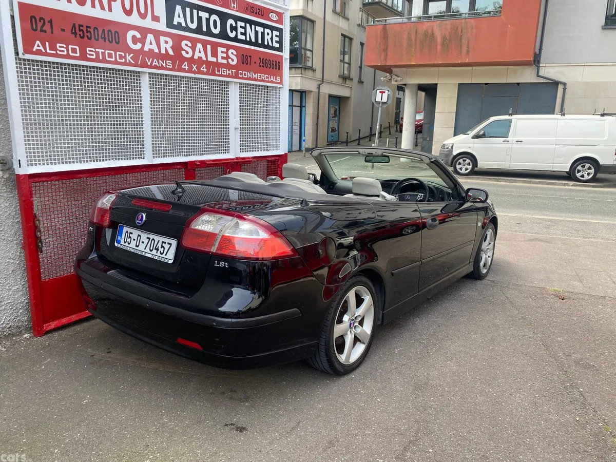 Saab 9-3 Convertible, Petrol, 2005, Black