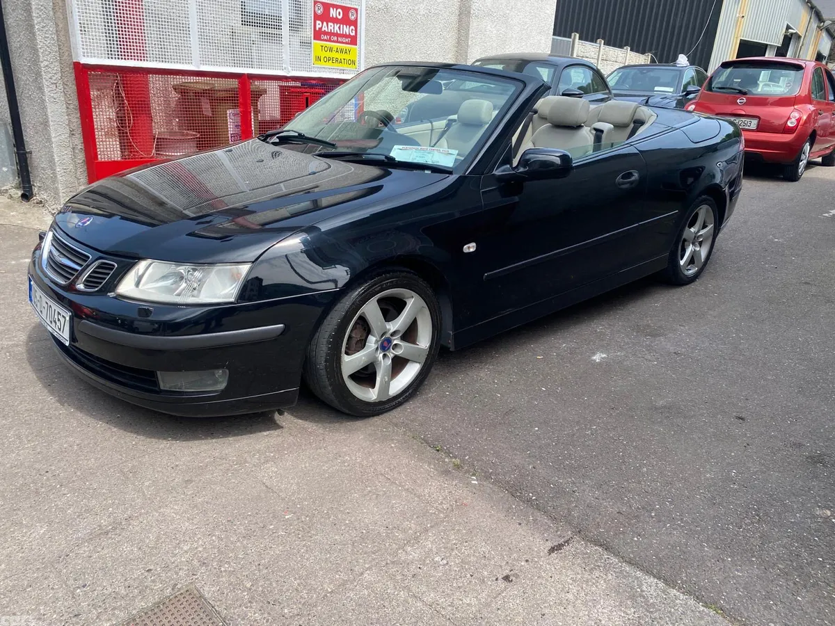 Saab 9-3 Convertible, Petrol, 2005, Black