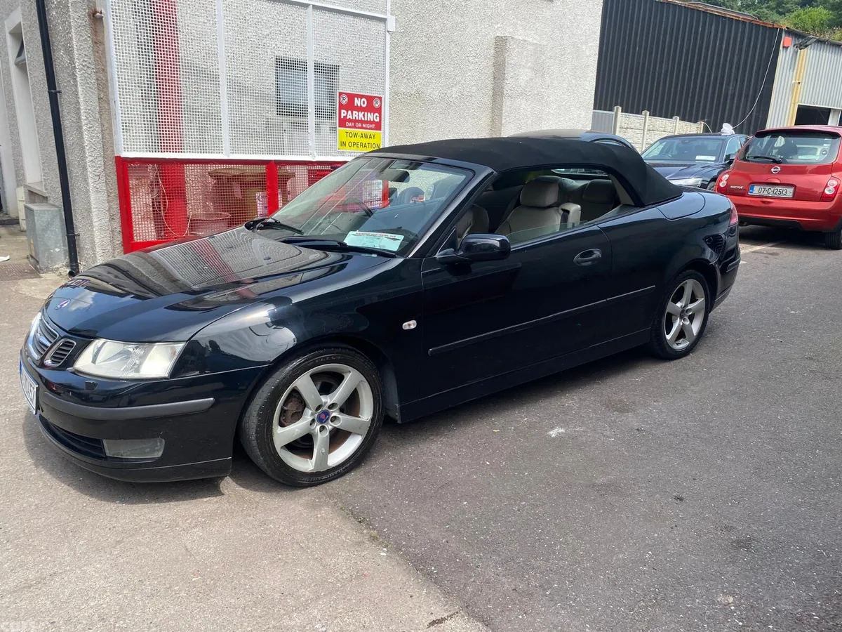 Saab 9-3 Convertible, Petrol, 2005, Black