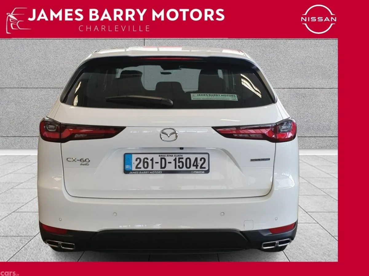Mazda CX-60 SUV, Petrol Plug-in Hybrid, 2026, White