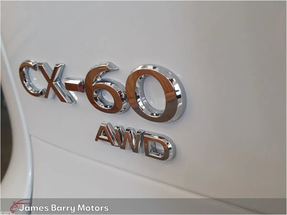 Mazda CX-60 SUV, Petrol Plug-in Hybrid, 2026, White
