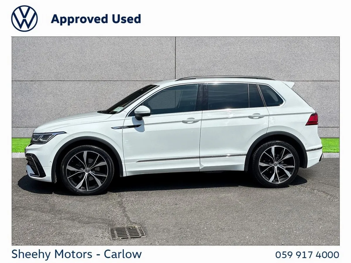Volkswagen Tiguan SUV, Diesel, 2024, White